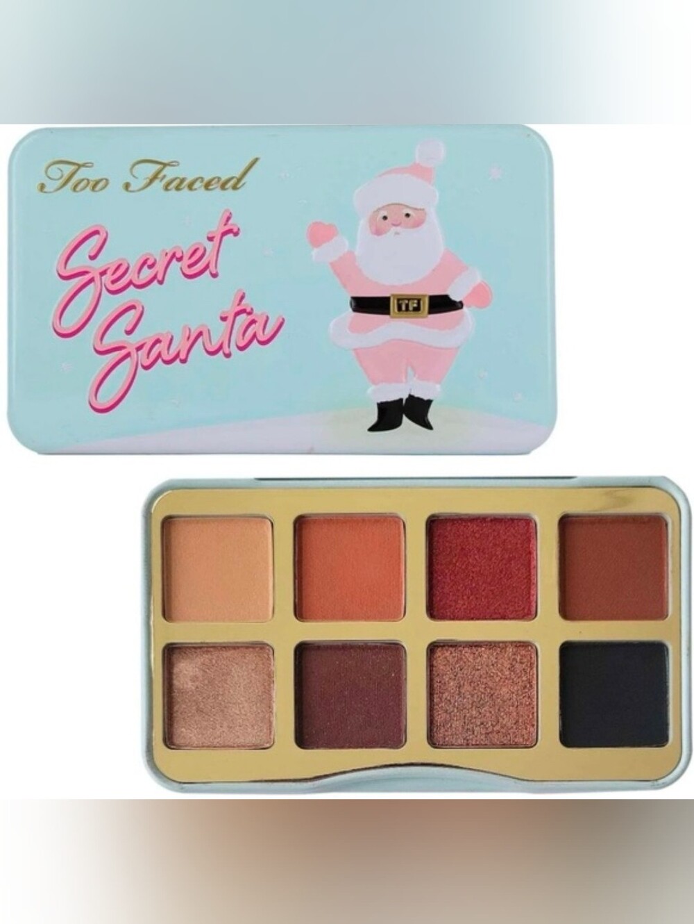 New Secret Santa Two Faced Eye Pallete. - Picture 3 of 3